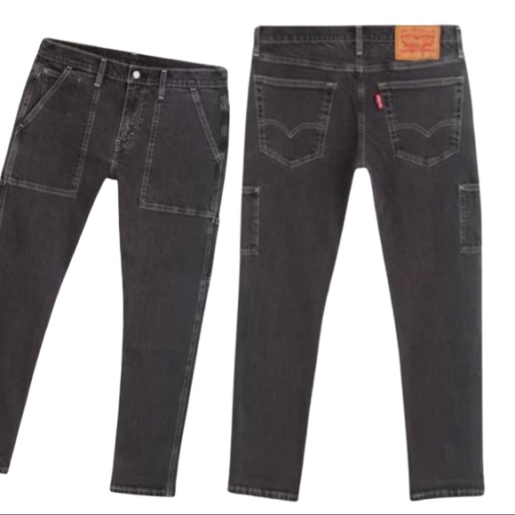 Levi’s 502™ HI-BALL UTILITY JEANS Perfect 10 Black {Levi’s Japan) A20510001 - Picture 2 of 12